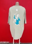 画像1: 2023全島エイサーグッズ　ウータンTシャツ　セージグリーン (1)