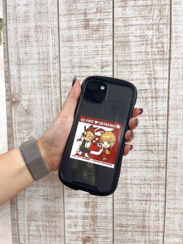 画像8: ＃バスタフェin沖縄　限定　エイ坊コラボステッカー (8)