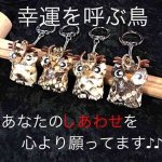 画像2: 金運ふくろう　キーホルダー(小）　 (2)